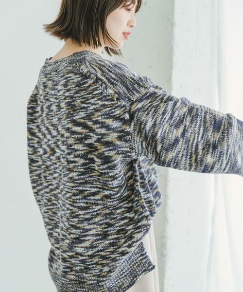 URBAN RESEARCH ITEMS / アーバンリサーチ アイテムズ ニット・セーター | 『ユニセックス』カラーメランジクルーネックニット | 詳細25