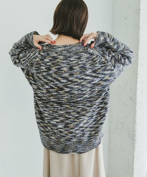 URBAN RESEARCH ITEMS / アーバンリサーチ アイテムズ ニット・セーター | 『ユニセックス』カラーメランジクルーネックニット | 詳細26