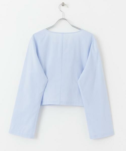 URBAN RESEARCH ITEMS / アーバンリサーチ アイテムズ シャツ・ブラウス | クロップドロングスリーブシャツ | 詳細5