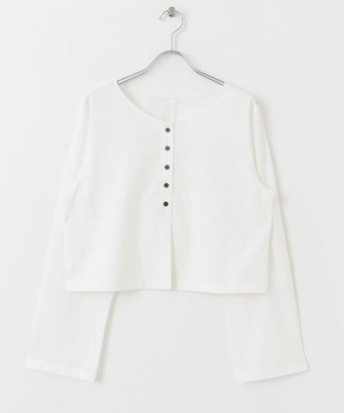 URBAN RESEARCH ITEMS / アーバンリサーチ アイテムズ シャツ・ブラウス | クロップドロングスリーブシャツ | 詳細18