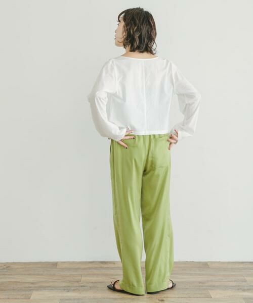 URBAN RESEARCH ITEMS / アーバンリサーチ アイテムズ シャツ・ブラウス | クロップドロングスリーブシャツ | 詳細10