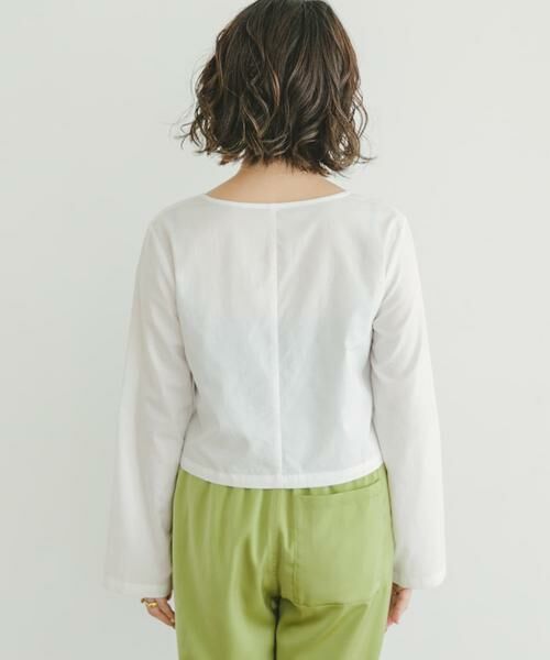 URBAN RESEARCH ITEMS / アーバンリサーチ アイテムズ シャツ・ブラウス | クロップドロングスリーブシャツ | 詳細14