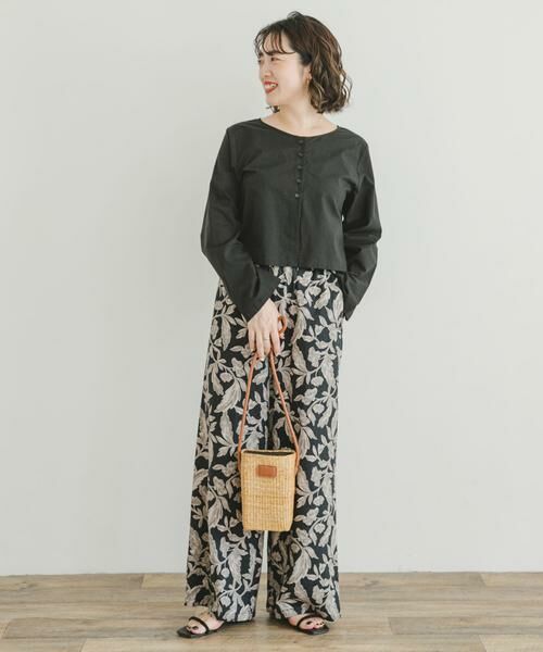 URBAN RESEARCH ITEMS / アーバンリサーチ アイテムズ シャツ・ブラウス | クロップドロングスリーブシャツ | 詳細22