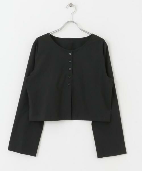 URBAN RESEARCH ITEMS / アーバンリサーチ アイテムズ シャツ・ブラウス | クロップドロングスリーブシャツ | 詳細24