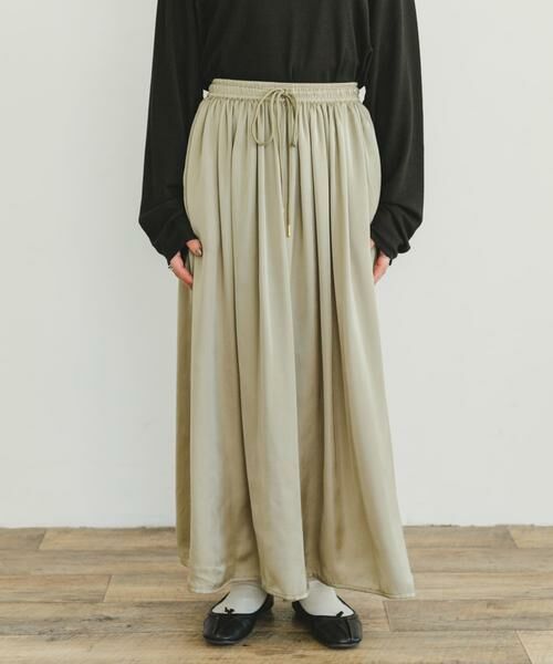 URBAN RESEARCH ITEMS / アーバンリサーチ アイテムズ その他パンツ | サテンイージーガウチョパンツ | 詳細26