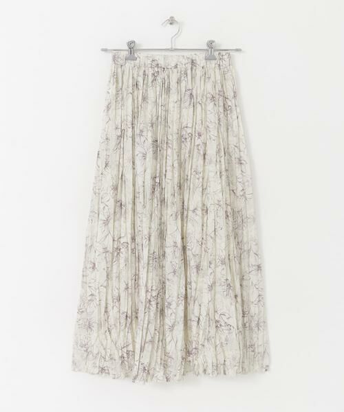 URBAN RESEARCH ITEMS / アーバンリサーチ アイテムズ スカート | フラワープリントプリーツスカート | 詳細13