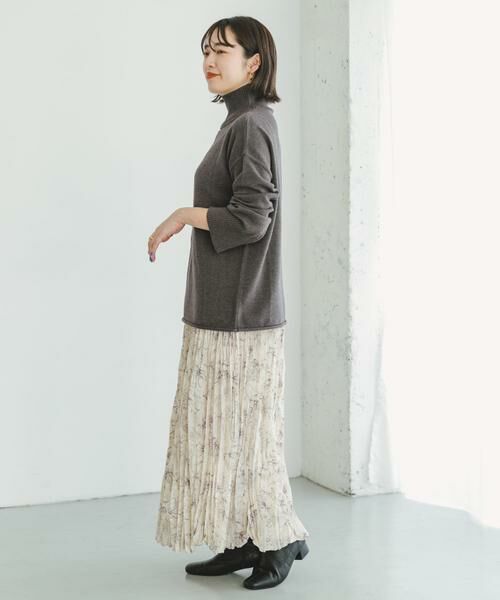 URBAN RESEARCH ITEMS / アーバンリサーチ アイテムズ スカート | フラワープリントプリーツスカート | 詳細3