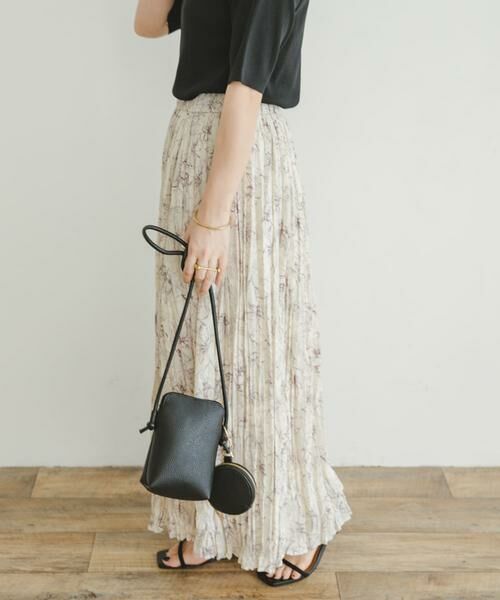 URBAN RESEARCH ITEMS / アーバンリサーチ アイテムズ スカート | フラワープリントプリーツスカート | 詳細8