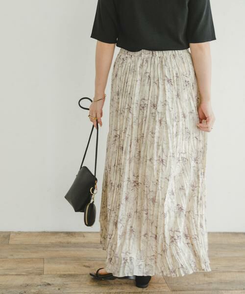 URBAN RESEARCH ITEMS / アーバンリサーチ アイテムズ スカート | フラワープリントプリーツスカート | 詳細9