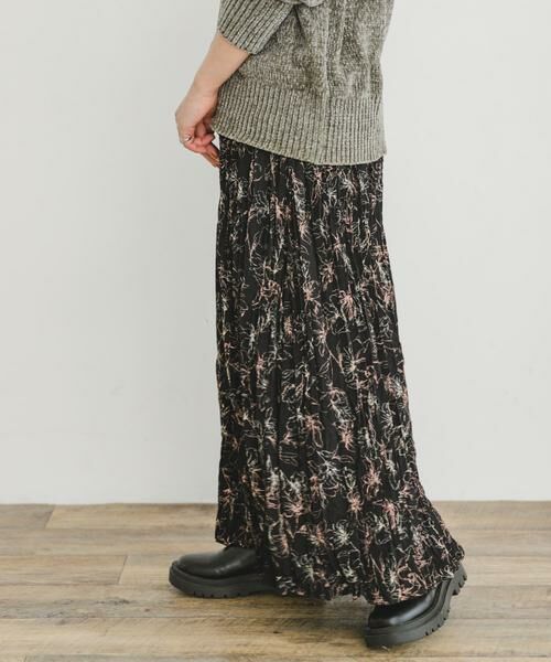 URBAN RESEARCH ITEMS / アーバンリサーチ アイテムズ スカート | フラワープリントプリーツスカート | 詳細15