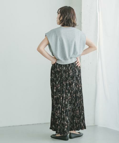 URBAN RESEARCH ITEMS / アーバンリサーチ アイテムズ スカート | フラワープリントプリーツスカート | 詳細25