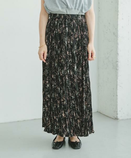 URBAN RESEARCH ITEMS / アーバンリサーチ アイテムズ スカート | フラワープリントプリーツスカート | 詳細26