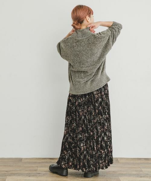 URBAN RESEARCH ITEMS / アーバンリサーチ アイテムズ スカート | フラワープリントプリーツスカート | 詳細18