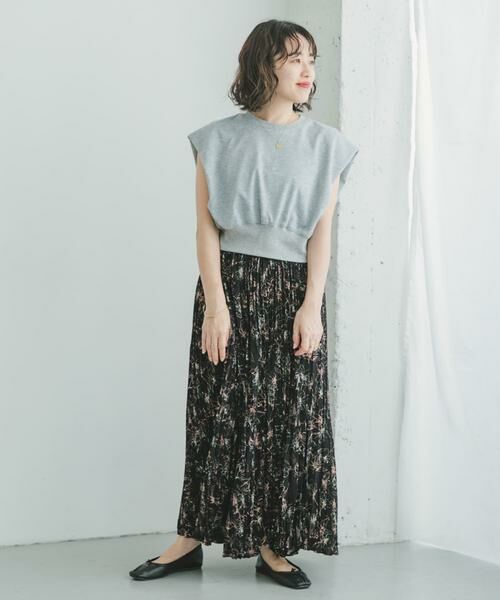 URBAN RESEARCH ITEMS / アーバンリサーチ アイテムズ スカート | フラワープリントプリーツスカート | 詳細23