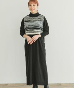 URBAN RESEARCH ITEMS / アーバンリサーチ アイテムズ ワンピース | ガラベストセットニットワンピース