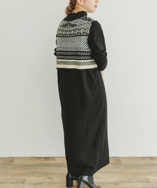 URBAN RESEARCH ITEMS / アーバンリサーチ アイテムズ ワンピース | ガラベストセットニットワンピース | 詳細3