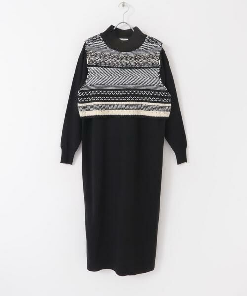 URBAN RESEARCH ITEMS / アーバンリサーチ アイテムズ ワンピース | ガラベストセットニットワンピース | 詳細6