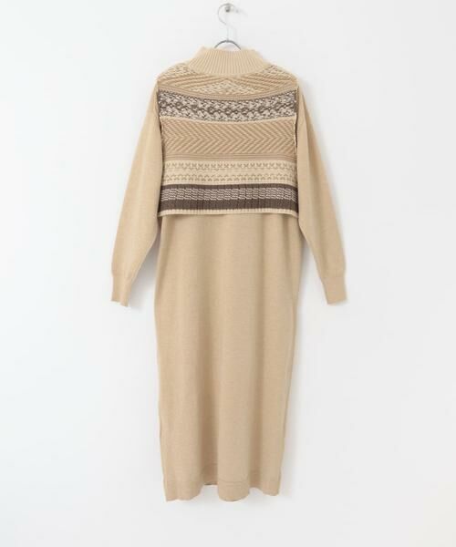 URBAN RESEARCH ITEMS / アーバンリサーチ アイテムズ ワンピース | ガラベストセットニットワンピース | 詳細23
