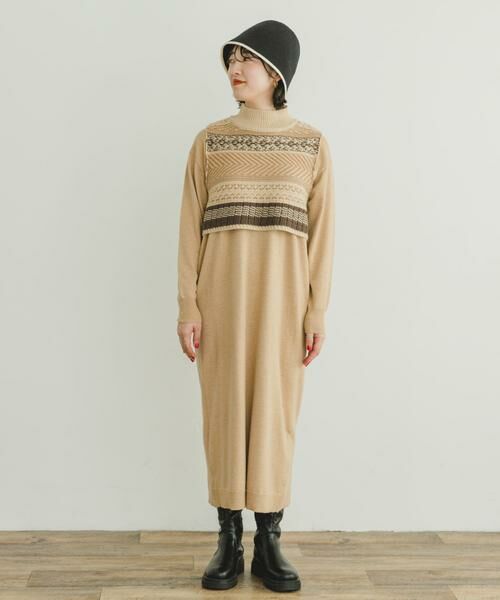 URBAN RESEARCH ITEMS / アーバンリサーチ アイテムズ ワンピース | ガラベストセットニットワンピース | 詳細11