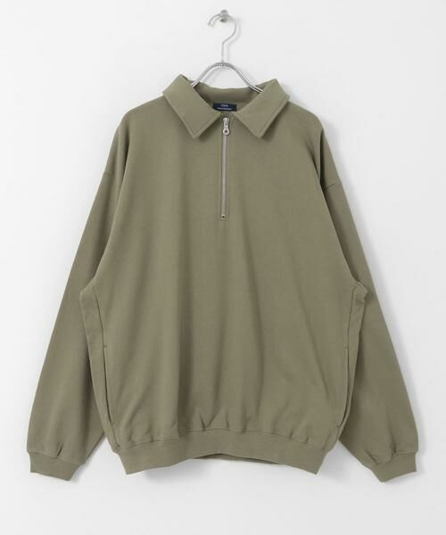 URBAN RESEARCH ITEMS / アーバンリサーチ アイテムズ スウェット | ハーフジップ スウェットプルオーバー | 詳細7