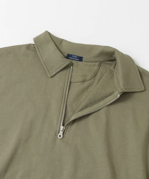 URBAN RESEARCH ITEMS / アーバンリサーチ アイテムズ スウェット | ハーフジップ スウェットプルオーバー | 詳細8