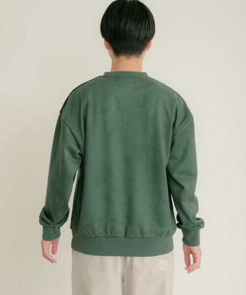 URBAN RESEARCH ITEMS / アーバンリサーチ アイテムズ その他トップス | 『静電気防止』裏フリースフェイクスウェード クレイジープルオーバー | 詳細6