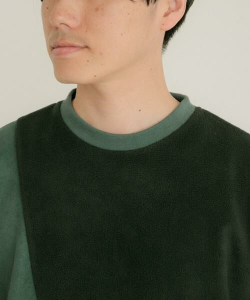 URBAN RESEARCH ITEMS / アーバンリサーチ アイテムズ その他トップス | 『静電気防止』裏フリースフェイクスウェード クレイジープルオーバー | 詳細7