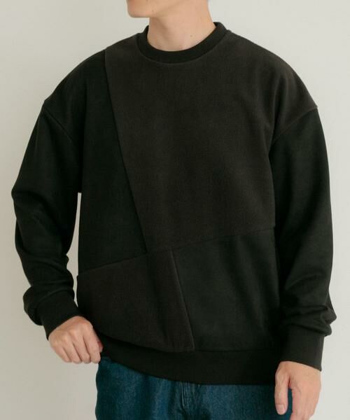 URBAN RESEARCH ITEMS / アーバンリサーチ アイテムズ その他トップス | 『静電気防止』裏フリースフェイクスウェード クレイジープルオーバー | 詳細15
