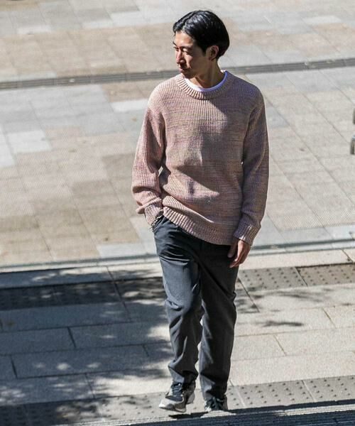 URBAN RESEARCH ITEMS / アーバンリサーチ アイテムズ ニット・セーター | マシンウォッシャブル マルチカラー畦ニット | 詳細2