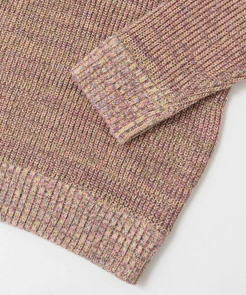 URBAN RESEARCH ITEMS / アーバンリサーチ アイテムズ ニット・セーター | マシンウォッシャブル マルチカラー畦ニット | 詳細4