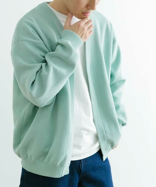 URBAN RESEARCH ITEMS / アーバンリサーチ アイテムズ カーディガン・ボレロ | 『抗菌』『UVカット』マシンウォッシャブルミラノリブカーディガンインナーセット | 詳細3