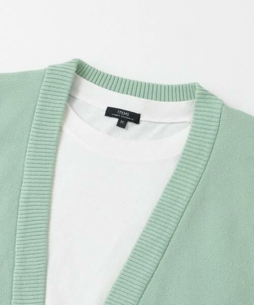 URBAN RESEARCH ITEMS / アーバンリサーチ アイテムズ カーディガン・ボレロ | 『抗菌』『UVカット』マシンウォッシャブルミラノリブカーディガンインナーセット | 詳細8