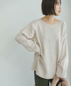 URBAN RESEARCH ITEMS / アーバンリサーチ アイテムズ ニット・セーター | バック編みニット