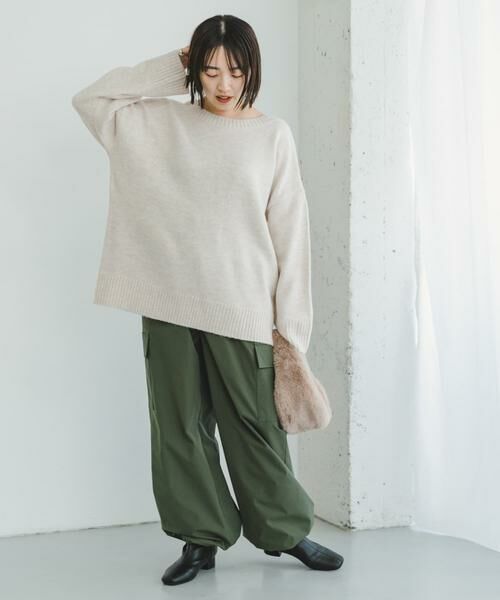 URBAN RESEARCH ITEMS / アーバンリサーチ アイテムズ ニット・セーター | バック編みニット | 詳細8