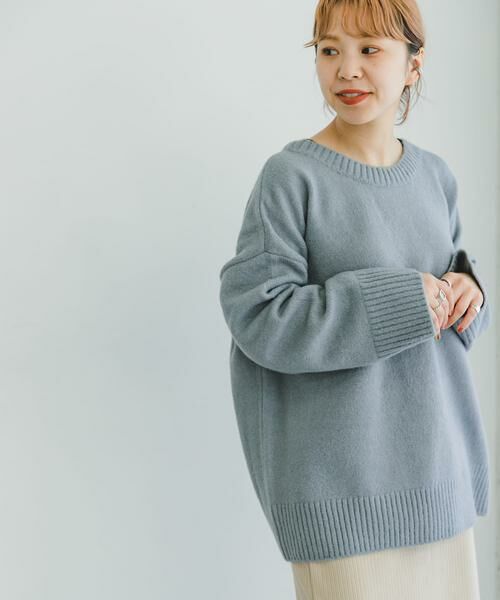 URBAN RESEARCH ITEMS / アーバンリサーチ アイテムズ ニット・セーター | バック編みニット | 詳細15