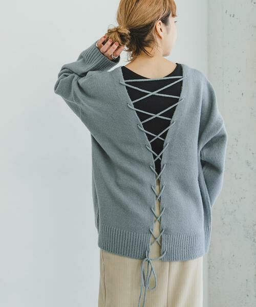URBAN RESEARCH ITEMS / アーバンリサーチ アイテムズ ニット・セーター | バック編みニット | 詳細16