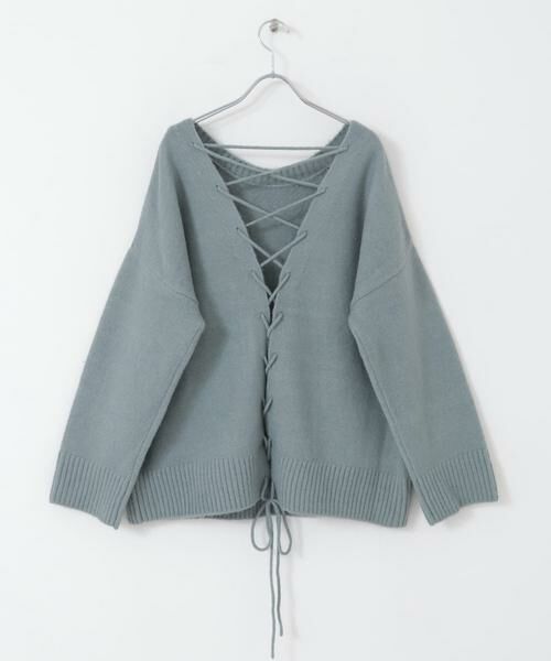 URBAN RESEARCH ITEMS / アーバンリサーチ アイテムズ ニット・セーター | バック編みニット | 詳細20