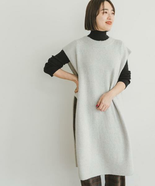 URBAN RESEARCH ITEMS / アーバンリサーチ アイテムズ ベスト | ニットロングベスト | 詳細2