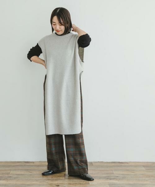 URBAN RESEARCH ITEMS / アーバンリサーチ アイテムズ ベスト | ニットロングベスト | 詳細4