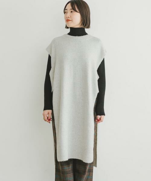 URBAN RESEARCH ITEMS / アーバンリサーチ アイテムズ ベスト | ニットロングベスト | 詳細6