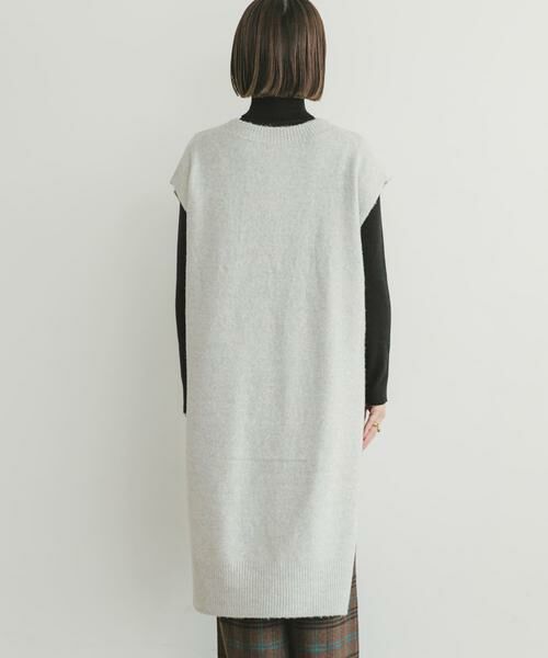 URBAN RESEARCH ITEMS / アーバンリサーチ アイテムズ ベスト | ニットロングベスト | 詳細8
