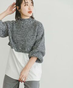 URBAN RESEARCH ITEMS / アーバンリサーチ アイテムズ ニット・セーター | 『洗濯可』ドッキングニットプルオーバー