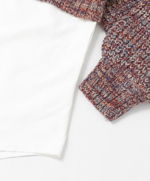 URBAN RESEARCH ITEMS / アーバンリサーチ アイテムズ ニット・セーター | 『洗濯可』ドッキングニットプルオーバー | 詳細7