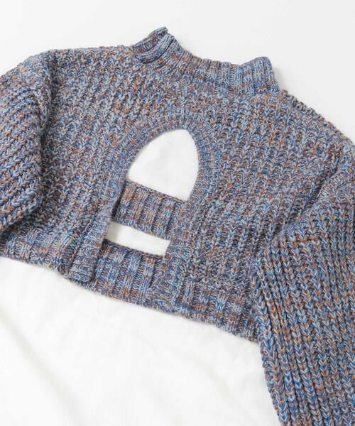 URBAN RESEARCH ITEMS / アーバンリサーチ アイテムズ ニット・セーター | 『洗濯可』ドッキングニットプルオーバー | 詳細19