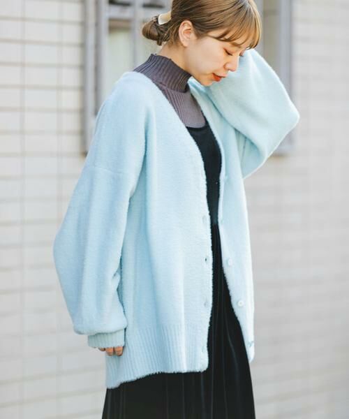 URBAN RESEARCH ITEMS / アーバンリサーチ アイテムズ カーディガン・ボレロ | ミニシャギーカーディガン2 | 詳細2