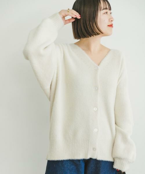 URBAN RESEARCH ITEMS / アーバンリサーチ アイテムズ カーディガン・ボレロ | ミニシャギーカーディガン2 | 詳細10