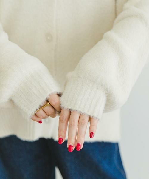 URBAN RESEARCH ITEMS / アーバンリサーチ アイテムズ カーディガン・ボレロ | ミニシャギーカーディガン2 | 詳細21