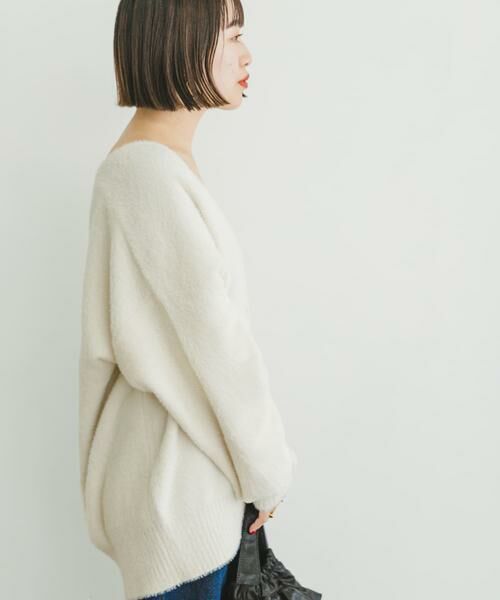 URBAN RESEARCH ITEMS / アーバンリサーチ アイテムズ カーディガン・ボレロ | ミニシャギーカーディガン2 | 詳細12