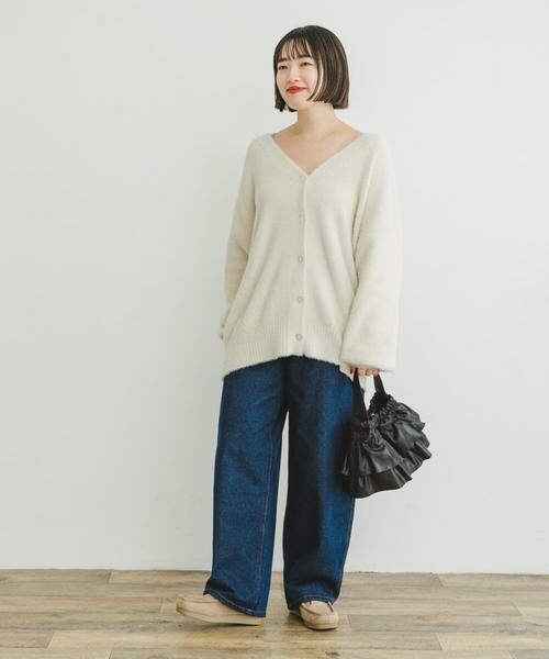 URBAN RESEARCH ITEMS / アーバンリサーチ アイテムズ カーディガン・ボレロ | ミニシャギーカーディガン2 | 詳細14