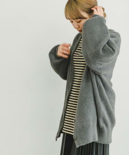 URBAN RESEARCH ITEMS / アーバンリサーチ アイテムズ カーディガン・ボレロ | ミニシャギーカーディガン2 | 詳細26